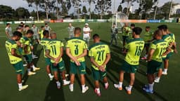 Treino Palmeiras