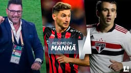 Antonio Mohamed ,  Lucas Alario e  Pablo (São Paulo)