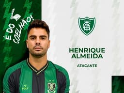 Henrique Almeida rodou por vários clubes do Brasil e agora defenderá o Coelho