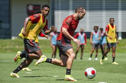 Everton Ribeiro e Matheus França - Ninho do Urubu