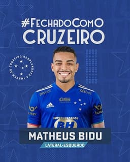 Bidu vai reforçar a defesa celeste pelo lado esquerdo