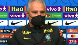 Tite - coletiva Equador x Brasil