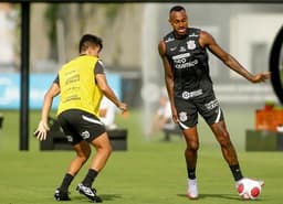 Treino Corinthians - Raul Gustavo