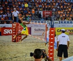 Mundial de Futevôlei será realizado em fevereiro, em Brumadinho (Foto: Reprodução/Instagram)