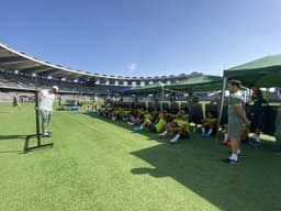 Palmeiras treino Abu Dhabi