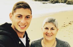 Emiliano Sala e sua mãe, Mercedes Carina Taffarel