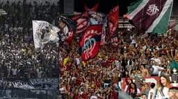 Torcidas Vasco, Flamengo e Fluminense