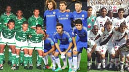 Palmeiras 1999, Chelsea 2012 e Vasco 2000