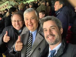 Durcesio Mello, Eduardo Freeland e John Textor