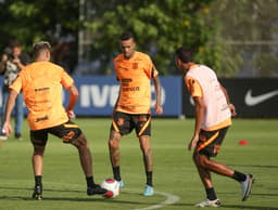 Luan - Treino Corinthians