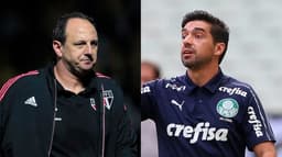 Rogerio Ceni e Abel Ferreira