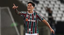 Fluminense x Olimpia - Comemoração Cano