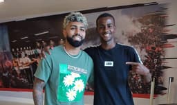 Gabigol e Yago Correa