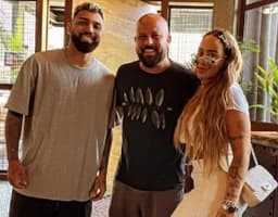 Gabigol e Rafaella