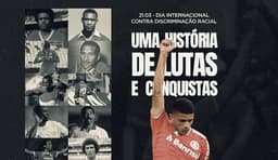 Inter se pronunciando sobre o Dia Internacional Contra a Discriminação Racial