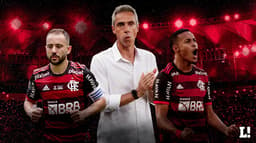 Paulo Sousa, Lázaro e Everton Ribeiro - Flamengo