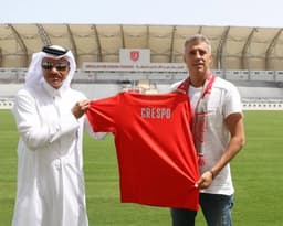 Crespo anunciado no Al-Duhail