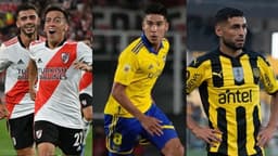 river, boca e peñarol