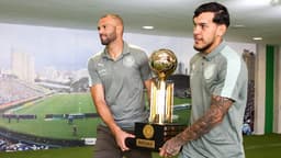 Weverton e Raphael Veiga - Palmeiras