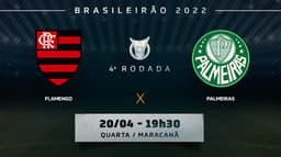 Chamada - Flamengo x Palmeiras