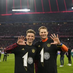 Manuel Neuer e Thomas Müller - Bayern de Munique