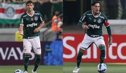 Montagem - Kuscevic e Gustavo Gómez - Palmeiras