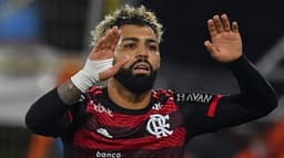 Universidad Católica x Flamengo - Comemoração Flamengo