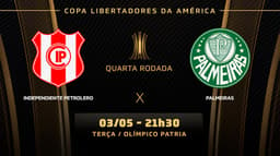 Chamada - Independiente Petrolero x Palmeiras