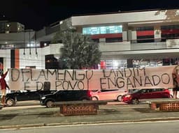 Protesto Flamengo