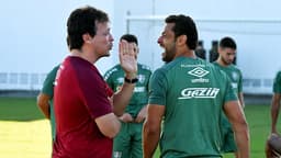 Fernando Diniz e Fred - Fluminense