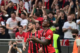 Milan x Atalanta - Rafael Leão e Theo Hernández