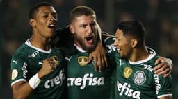 Juventude x Palmeiras - Comemoração Palmeiras