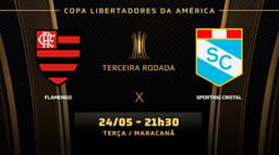 Chamada - Flamengo x Sporting Cristal