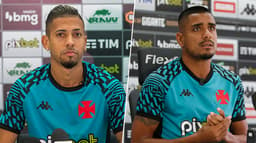 Weverton e Leo Matos