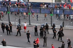 Confusão - Stade de France - Final da Champions League