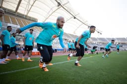 Neymar - Treino da Seleção Brasileira