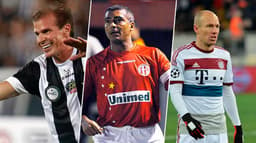 Túlio Maravilha, Romário e Arjen Robben