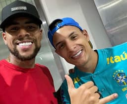 Gustagol e Guilherme Arana