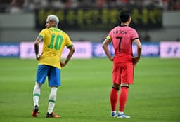 Coreia do Sul x Brasil - Neymar e Son