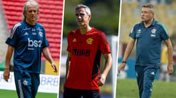 JORGE JESUS, PAULO SOUSA E DOMENEC TORRENT