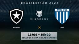 Chamada - Botafogo x Avaí