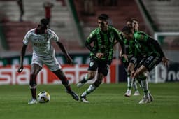 América-MG x Fluminense - Luiz Henrique