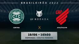 Chamada - Coritiba x Athlético-PR