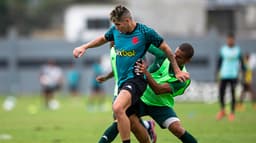 Palacios em jogo treino contra Portuguesa