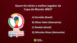 Quiz: Copa do Mundo 2002