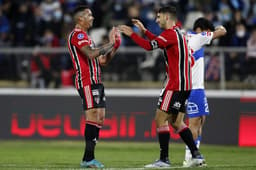 Universidad Católica x São Paulo - Luciano e Calleri