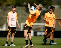 Treino Corinthians 04/07 - Róger Guedes