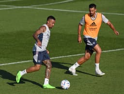 Gabriel Jesus e Pablo Marí