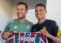 Fred e Thiago Silva - Fluminense