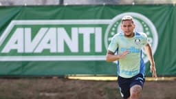 Rafael Navarro - Treino Palmeiras